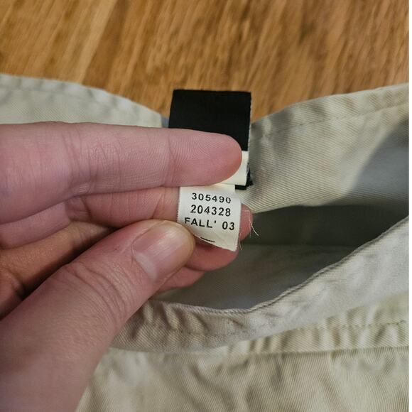 VINTAGE GAP Fall '03 Y2K Minimalist Khaki Skort Size 5 Girl ~ Preppy Retro - Picture 9 of 9